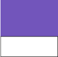 vibrant purple/ white