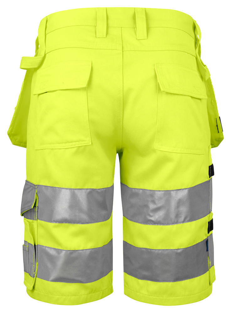 6535 Warnschutz Shorts mit Hängetaschen EN ISO 20471 Klasse 2