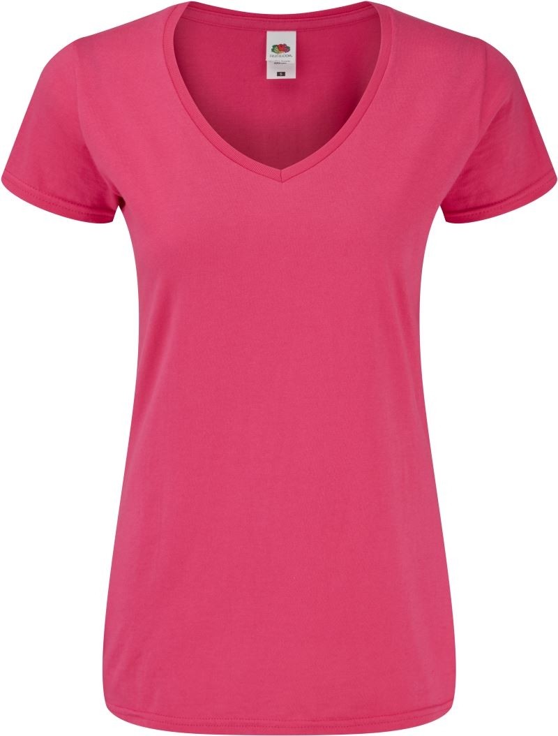 Ladies' Iconic 150 V-Neck T Fruit of the Loom 16.1444