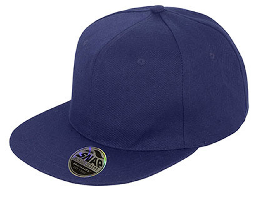 Bronx Original Flat Peak Snapback Cap Result Headwear RH83