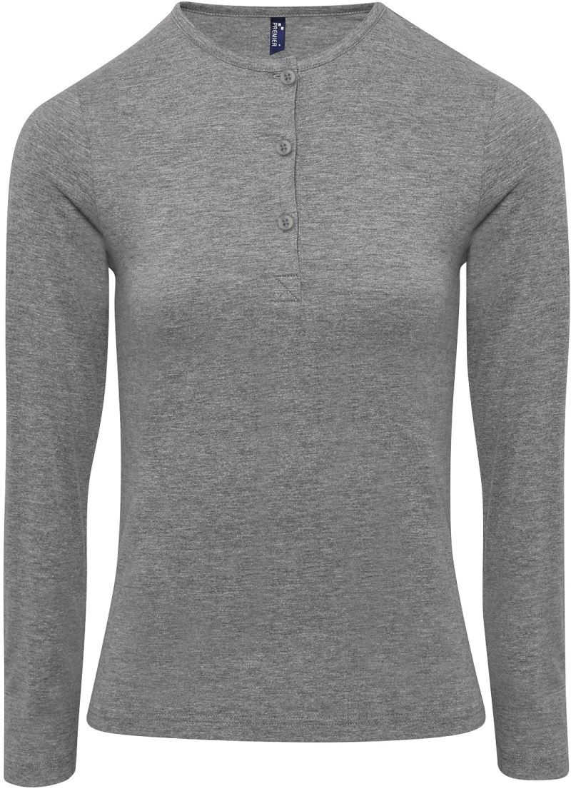 Ladies' Roll Sleeve T-Shirt longsleeve Premier 318