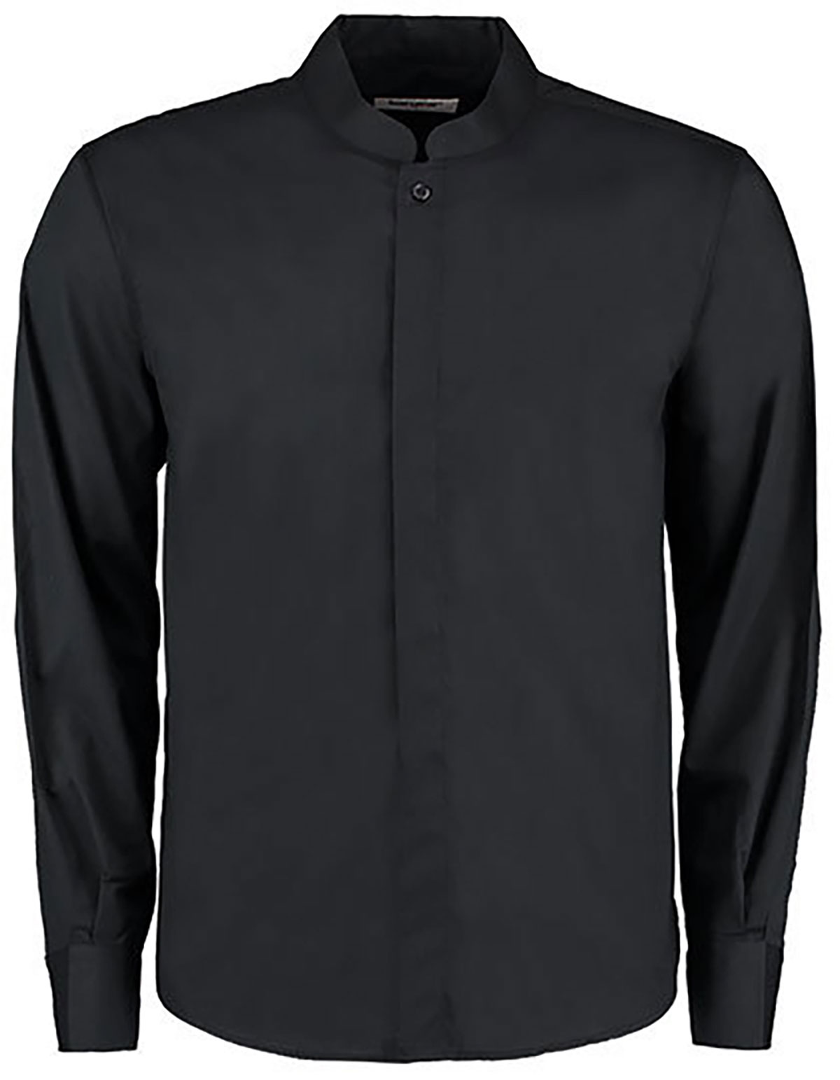 Men´s Tailored Fit Mandarin Collar Shirt Long Sleeve Bargear KK123
