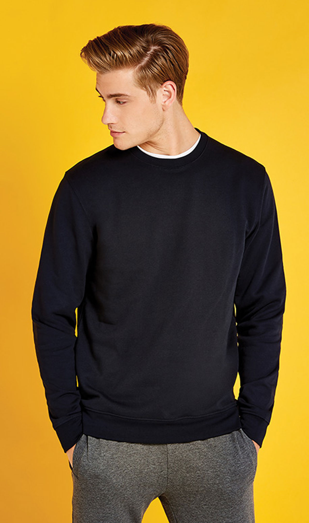 Regular Fit Klassic Sweatshirt Superwash 60° Long Sleeve Kustom Kit K302
