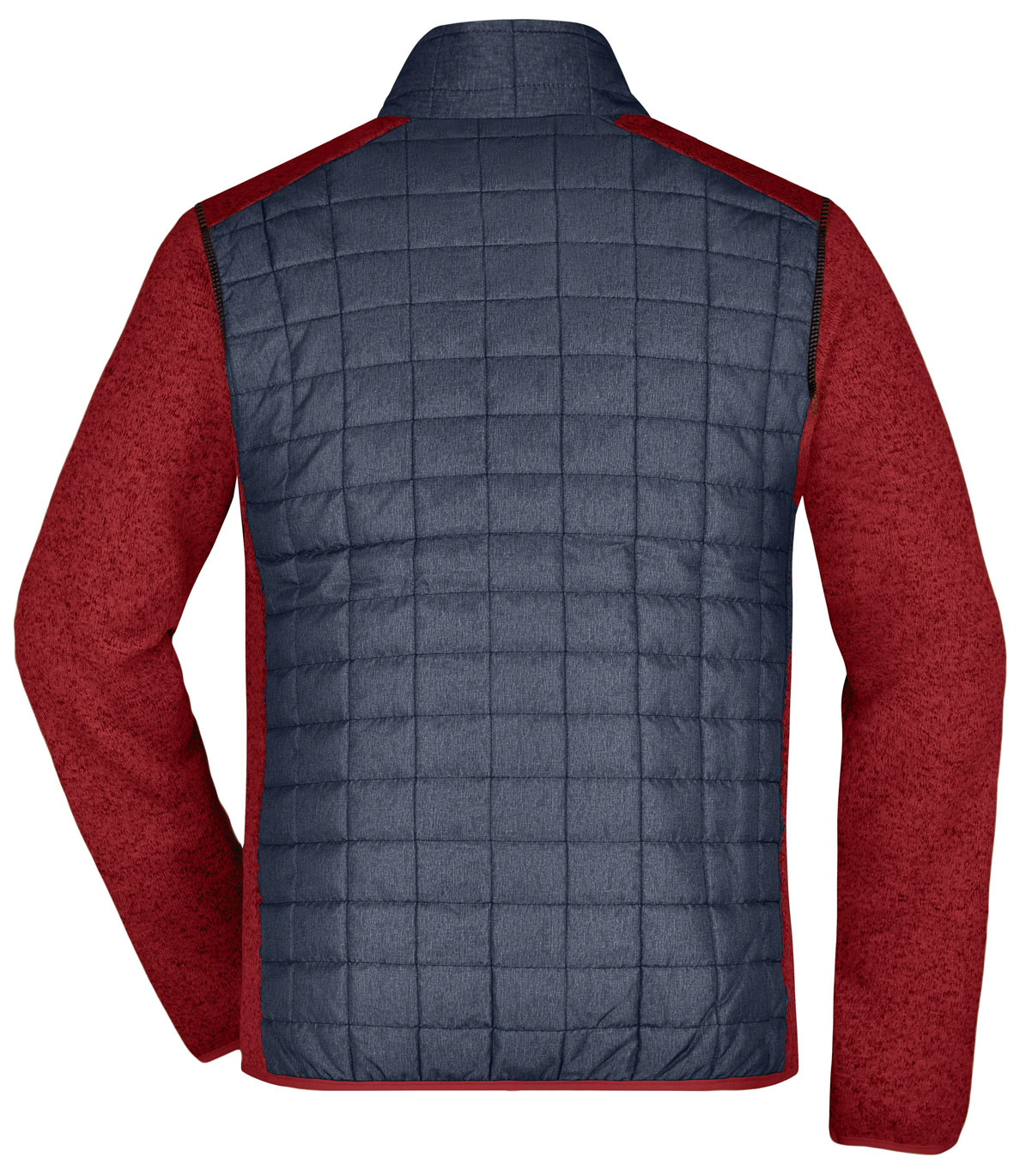 Men's Knitted Hybrid Jacket James&Nicholson JN742