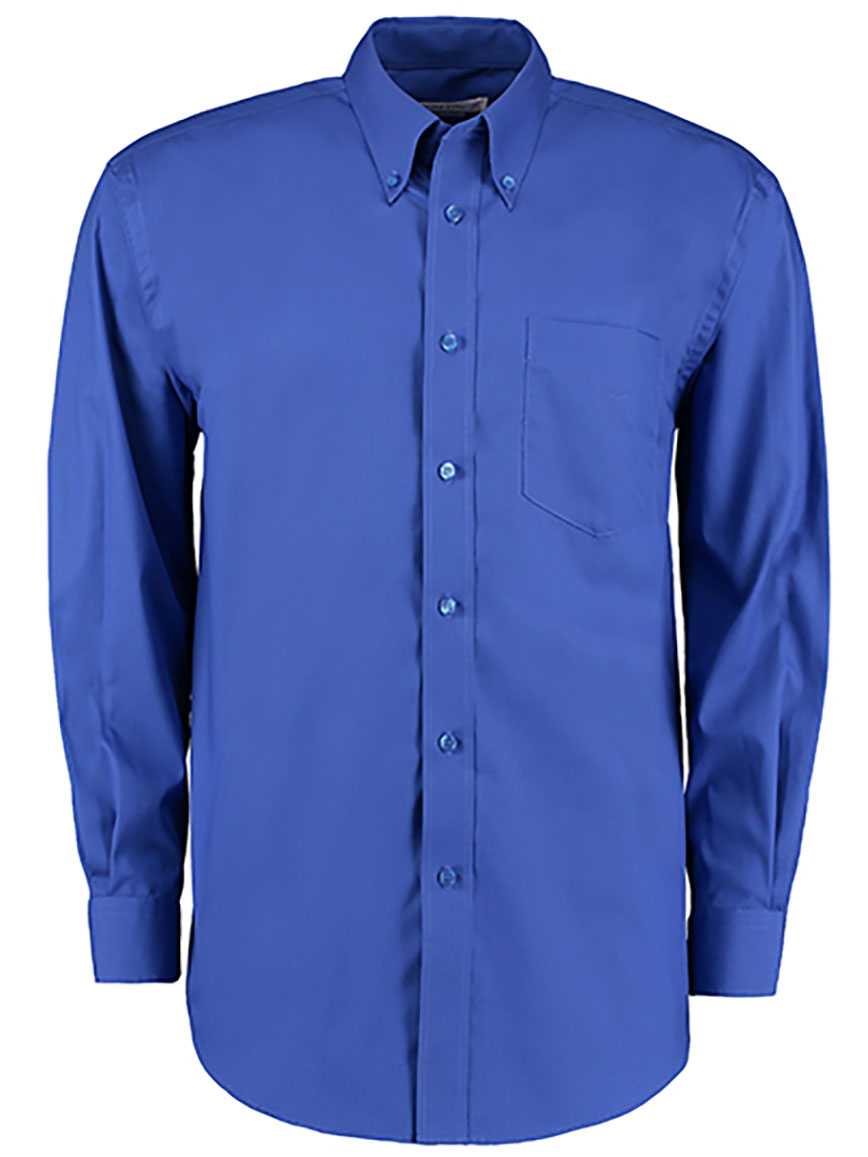 Men`s Classic Fit Corporate Oxford Shirt Long Sleeve Kustom Kit K105