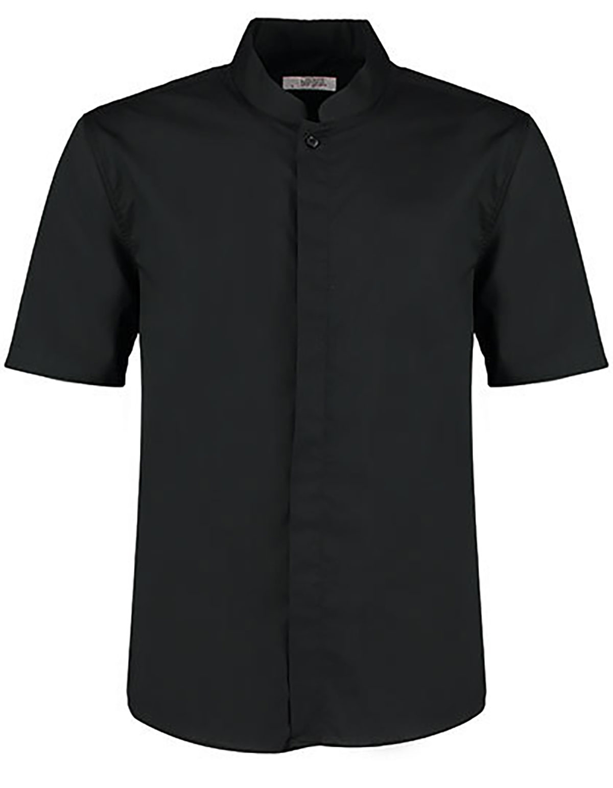 Men´s Tailored Fit Mandarin Collar Shirt Short Sleeve KK122