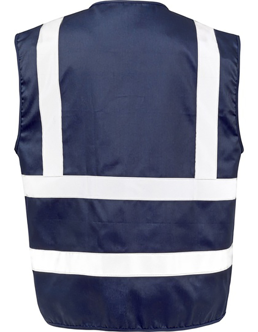 Heavy Duty Polycotton Security Vest Result RT477