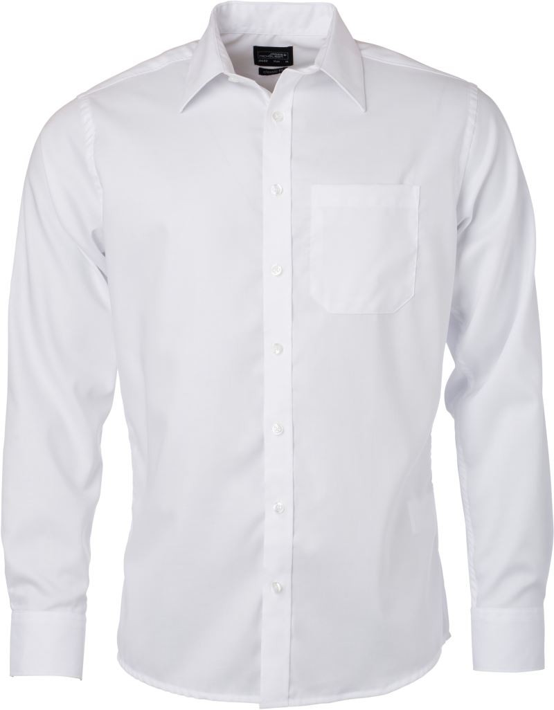 Men's Shirt Longsleeve Micro-Twill James&Nicholson JN682