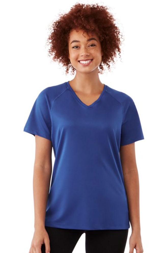 Amery V-Neck Ladies T-Shirt Cool Fit Elevate 39026