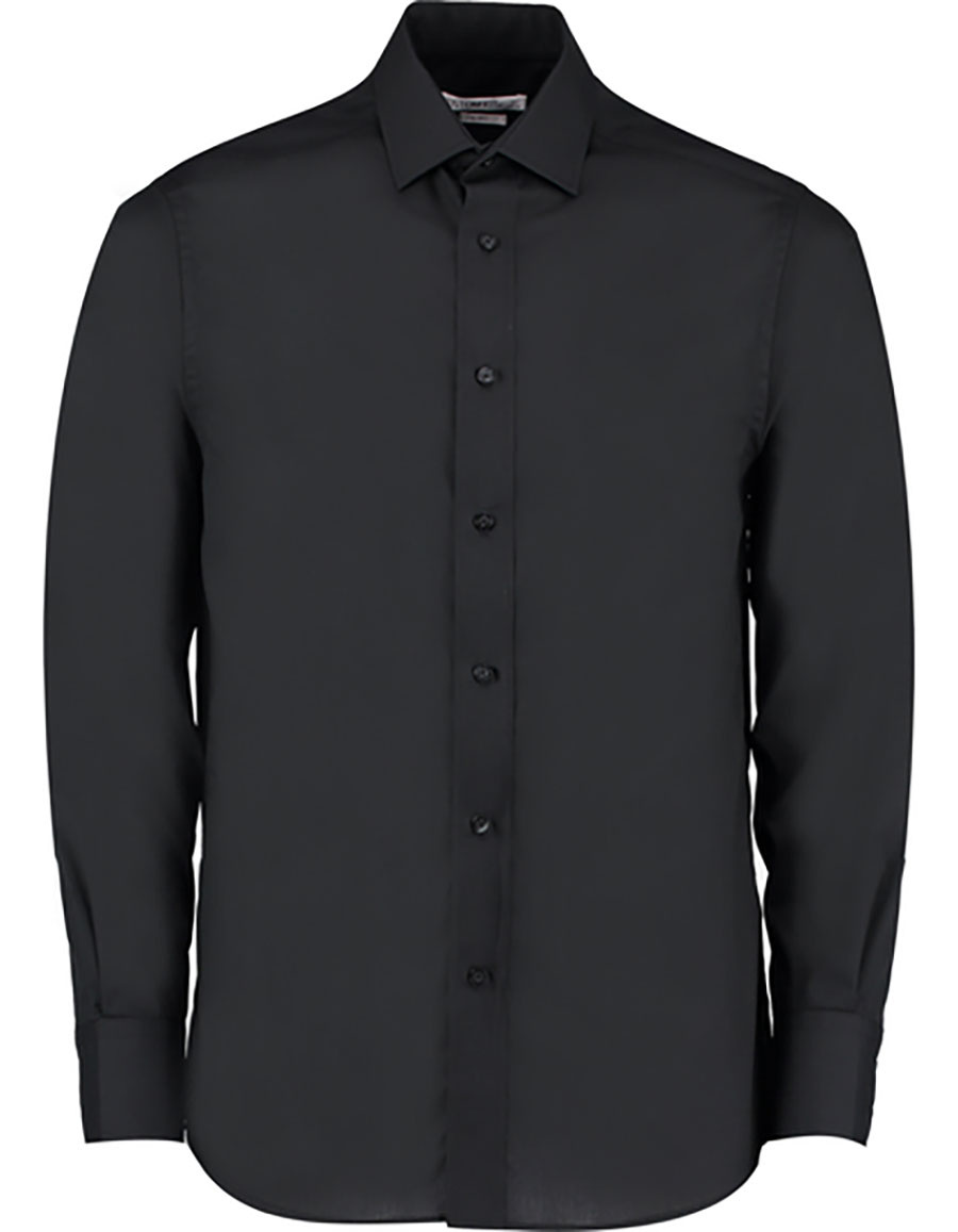 Business Tailored Fit Poplin Shirt Kustom Kit K131
