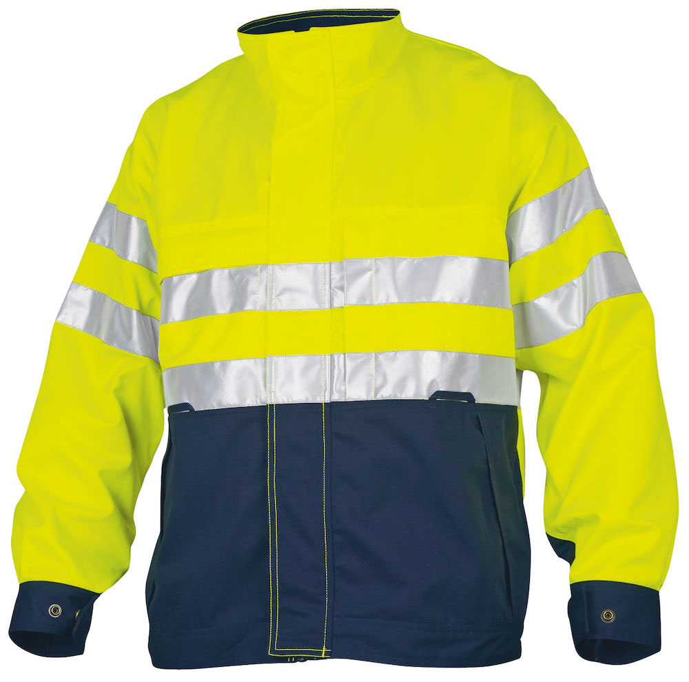 ProJob 6401 Ungefütterte Warnschutz-Jacke EN ISO 20471 Klasse 3