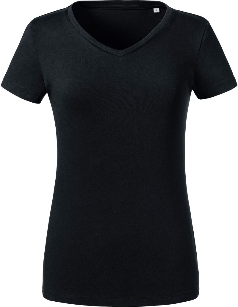 Ladies' Organic V-Neck T-Shirt Russell 103F