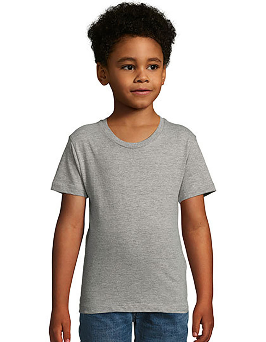 Kids` Round Neck Short-Sleeve T-Shirt Milo 2078