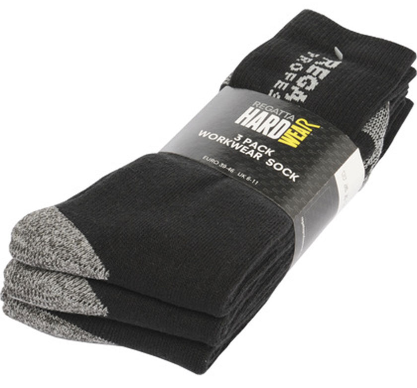 Workwear Socks (3 Pair Pack) Regatta RG003